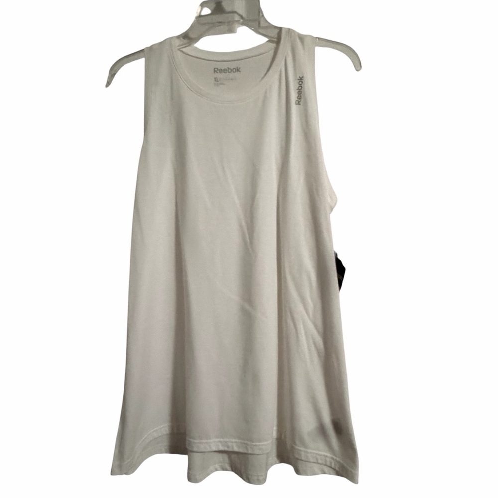 Reebok Women's Classic Jersey White Tank Top - XL - New with tag
